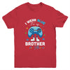 I Wear Blue For My Brother Autism Awareness Video Game Youth Youth Shirt | Teecentury.com