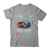 I Wear Blue For My Daughter Autism Awareness Butterfly T-Shirt & Hoodie | Teecentury.com