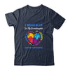 I Wear Blue For My Granddaughter Autism Awareness Hope Love Support T-Shirt & Hoodie | Teecentury.com