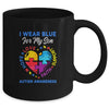 I Wear Blue For My Son Autism Awareness Hope Love Support Mug Coffee Mug | Teecentury.com