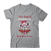 I Wear Burgundy For Multiple Myeloma Awareness Ribbon Elephant T-Shirt & Hoodie | Teecentury.com