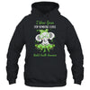 I Wear Green For Mental Health Awareness Ribbon Elephant T-Shirt & Hoodie | Teecentury.com