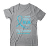 I Wear Light Blue For My Husband Prostate Cancer Awareness T-Shirt & Hoodie | Teecentury.com