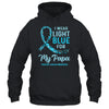 I Wear Light Blue For My Papa Prostate Cancer Awareness T-Shirt & Hoodie | Teecentury.com