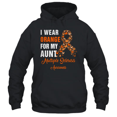 I Wear Orange For My Aunt MS Warrior Multiple Sclerosis Shirt & Hoodie | teecentury