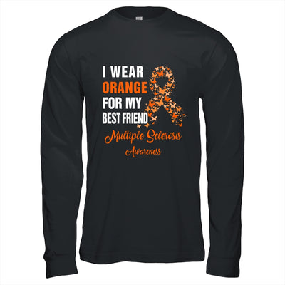 I Wear Orange For My Best Friend Warrior Multiple Sclerosis Shirt & Hoodie | teecentury