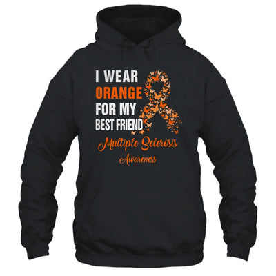 I Wear Orange For My Best Friend Warrior Multiple Sclerosis Shirt & Hoodie | teecentury