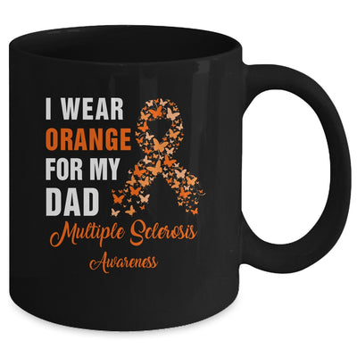 I Wear Orange For My Dad MS Warrior Multiple Sclerosis Mug | teecentury