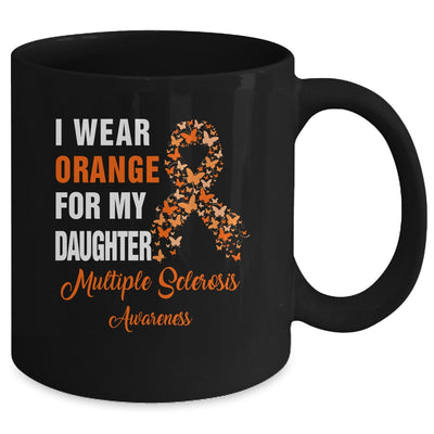 I Wear Orange For My Daughter MS Warrior Multiple Sclerosis Mug | teecentury