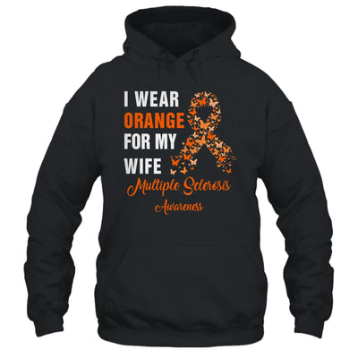 I Wear Orange For My Wife MS Warrior Multiple Sclerosis Shirt & Hoodie | teecentury