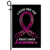 I Wear Pink For Breast Cancer Awareness Flag Survivor Ribbon Flag | Teecentury.com