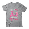 I Wear Pink In Memory Of My Cousin Breast Cancer Awareness T-Shirt & Hoodie | Teecentury.com