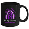 I Wear Purple Daughter Epilepsy Awareness Rainbow Mom Dad Mug Coffee Mug | Teecentury.com