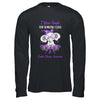 I Wear Purple For Crohns Disease Awareness Ribbon Elephant T-Shirt & Hoodie | Teecentury.com