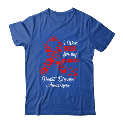 I Wear Red For My Grandma Heart Disease Awareness T-Shirt & Hoodie | Teecentury.com