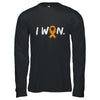 I Won Survivor Leukemia MS Awareness Warrior Orange Ribbon Shirt & Hoodie | teecentury