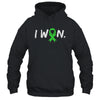 I Won Survivor Lymphoma Awareness Warrior Green Ribbon Shirt & Hoodie | teecentury