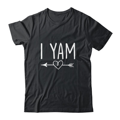 I Yam Shes My Sweet Potato Set Couples Matching Thanksgiving Shirt & Hoodie | teecentury