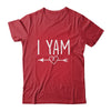 I Yam Shes My Sweet Potato Set Couples Matching Thanksgiving Shirt & Hoodie | teecentury