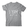 I Yam Shes My Sweet Potato Set Couples Matching Thanksgiving Shirt & Hoodie | teecentury