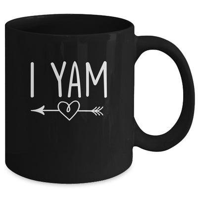 I Yam Shes My Sweet Potato Set Couples Matching Thanksgiving Mug | teecentury