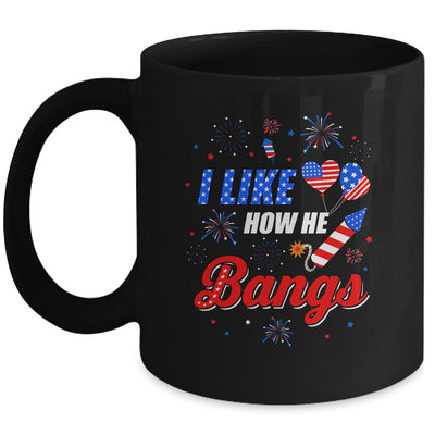 I like How He Bangs Fireworks Funny Couple 4th Of July Mug | teecentury