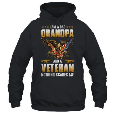 I'm A Dad Grandpa And A Veteran Father's Day T-Shirt & Hoodie | Teecentury.com