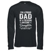 I'm A Dad Of An Awesome Daughter Fathers Day T-Shirt & Hoodie | Teecentury.com