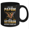 I'm A Dad PaPaw And A Veteran Father's Day Mug Coffee Mug | Teecentury.com