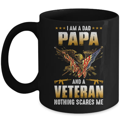 I'm A Dad Papa And A Veteran Father's Day Mug Coffee Mug | Teecentury.com