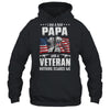 I'm A Dad Papa And A Veteran Nothing Scares Me Fathers Day T-Shirt & Hoodie | Teecentury.com