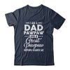 I'm A Dad Pawpaw And A Great Pawpaw Nothing Scares Me T-Shirt & Hoodie | Teecentury.com