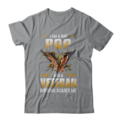 I'm A Dad Pop And A Veteran Father's Day T-Shirt & Hoodie | Teecentury.com