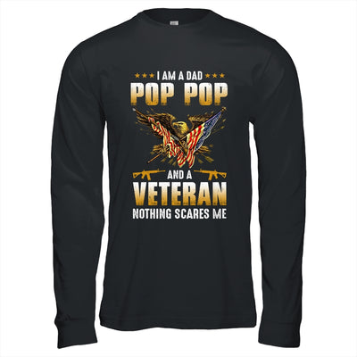 I'm A Dad Pop Pop And A Veteran Father's Day T-Shirt & Hoodie | Teecentury.com