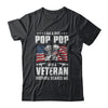 I'm A Dad Pop Pop And A Veteran Nothing Scares Me Fathers Day T-Shirt & Hoodie | Teecentury.com