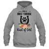 I'm A Dog And Horse Kind Of Girl Paw Print Horseshoe Gift T-Shirt & Tank Top | Teecentury.com