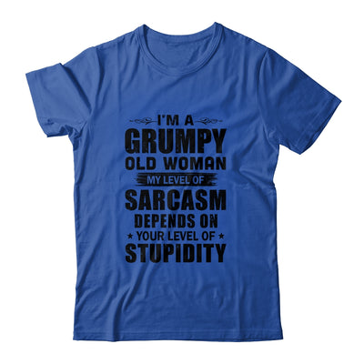 I'm A Grumpy Old Woman Old Lady Gift For Grandma Mom T-Shirt & Hoodie | Teecentury.com