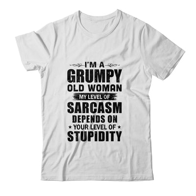 I'm A Grumpy Old Woman Old Lady Gift For Grandma Mom T-Shirt & Hoodie | Teecentury.com