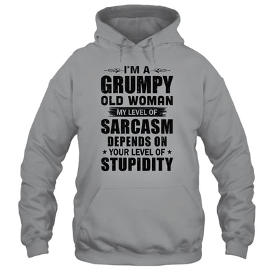 I'm A Grumpy Old Woman Old Lady Gift For Grandma Mom T-Shirt & Hoodie | Teecentury.com
