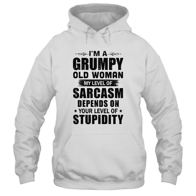 I'm A Grumpy Old Woman Old Lady Gift For Grandma Mom T-Shirt & Hoodie | Teecentury.com