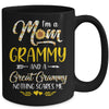 I'm A Mom Grammy Great Nothing Scares Me Mothers Day Mug Coffee Mug | Teecentury.com