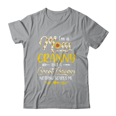 I'm A Mom Granny Great Nothing Scares Me Mothers Day T-Shirt & Tank Top | Teecentury.com