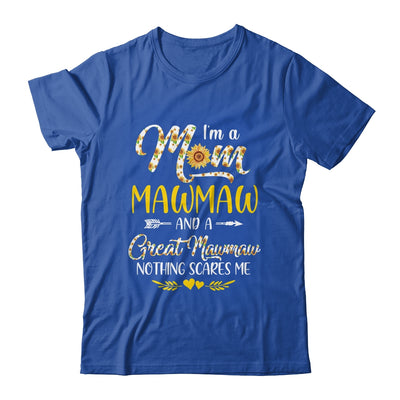 I'm A Mom Mamaw Great Nothing Scares Me Mothers Day T-Shirt & Tank Top | Teecentury.com