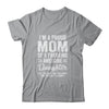 I'm A Mom Of An Awesome Daughter Mothers Day T-Shirt & Hoodie | Teecentury.com