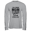 I'm A Mom Of An Awesome Son Funny Mothers Day T-Shirt & Hoodie | Teecentury.com