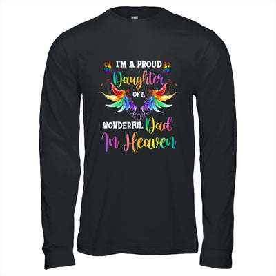 I'm A Proud Daughter Of A Wonderful Dad In Heaven T-Shirt & Hoodie | Teecentury.com