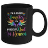I'm A Proud Daughter Of A Wonderful Dad In Heaven Mug Coffee Mug | Teecentury.com