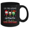 I'm Dreaming Of Wine Christmas Wine Drinking Lover Xmas Gift Mug Coffee Mug | Teecentury.com