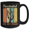 I'm Fully Vaccinated Still Not A Hugger Funny Mug Coffee Mug | Teecentury.com
