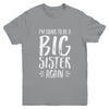 Im Going To Be A Big Sister Again Youth Youth Shirt | Teecentury.com